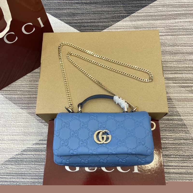G*u*i top handle bags
